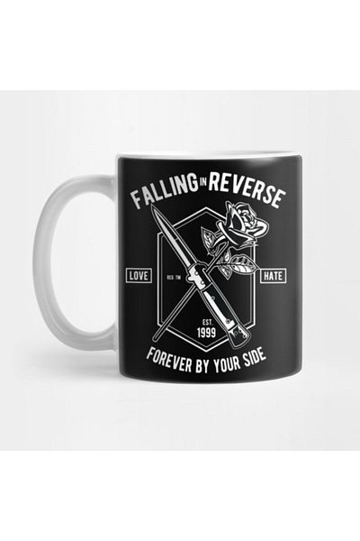 TatFast كوب الموضة Falling In Reverse Love-hate Forever By Your Side