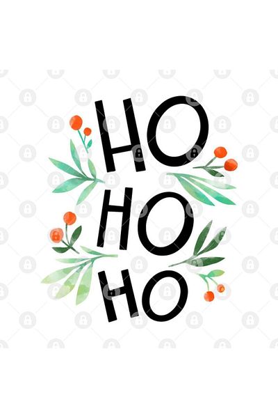 TatFast عيد ميلاد سعيد - كوب Ho Ho Ho، هدية، مهر، حامل عرض