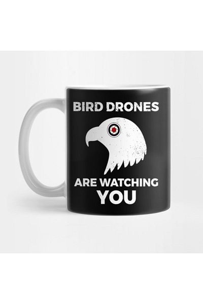TatFast Birds Arent Real Government Bird Watching Gift Mug, Gift, Dowry, Presentation Holder