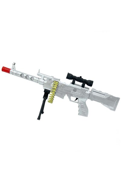 Prestij Oyuncak AK-47 Electric Flash Gun  Işıklı Sesli Tüfek