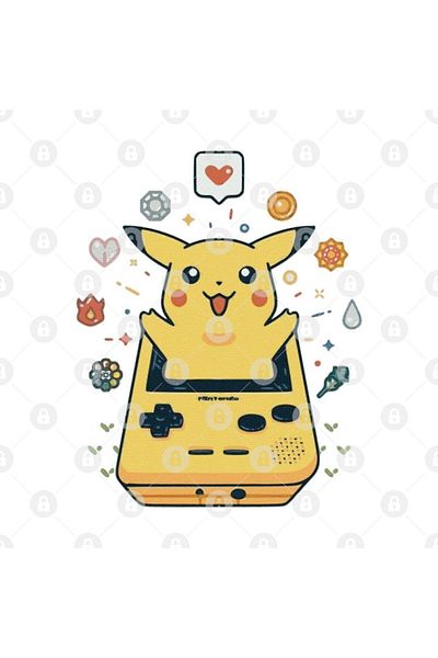 TatFast Gameboy Nostalgia - كوب فأر كهربائي، هدية، مهر، عرض