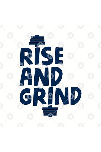 TatFast كوب Rise And Grind Dumbell، هدية، مهر، عرض