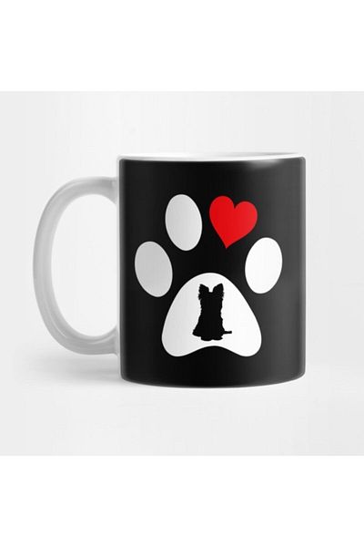 TatFast Yorkshire Terrier Yorkie Lover Mug, Gift, Dowry, Presentation Holder