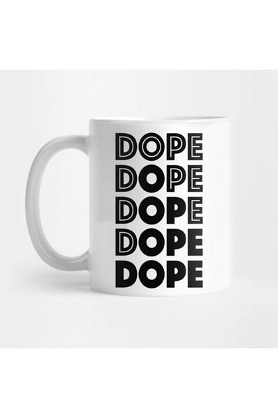 TatFast كوب Dope Quote، هدية، مهر، حامل عرض
