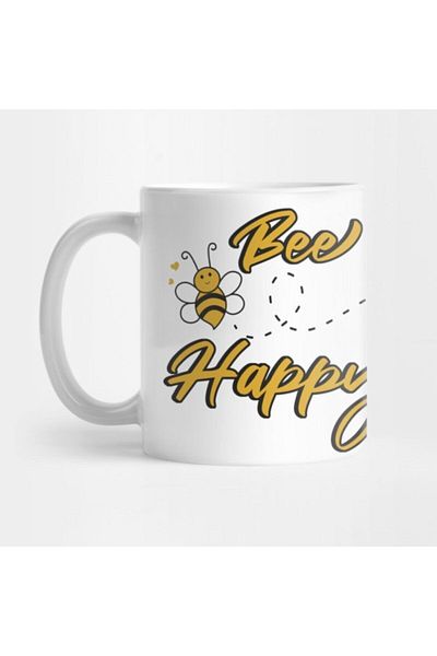 TatFast Bee Happy Beekeeper - كوب عسل قصير القطع، مجموعة هدايا وعرض