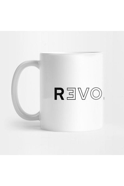TatFast Love Revolution Mug, Gift, Dowry, Presentation Holder