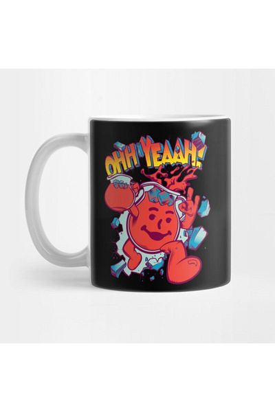 TatFast أوه نعم! كوب Kool Aid Man، هدية، مهر، عرض