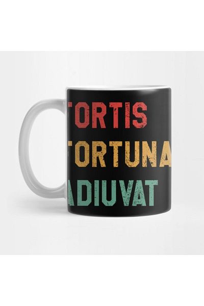 TatFast Fortis Fortuna Adiuvat Fortune Favors The Brave Cup