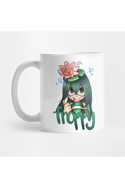 TatFast Froppy Tsuyu Asui - هدية كأس Boku No Hero
