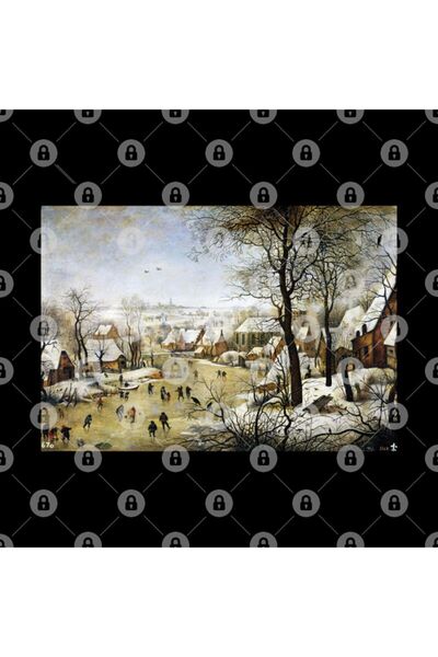TatFast Winter Landscape With Skaters And Bird Trap Pieter Bruegel Mug