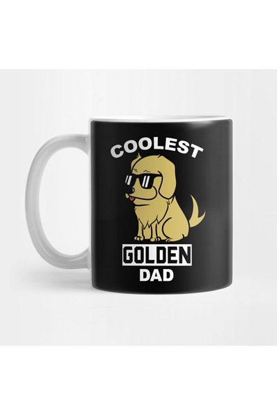TatFast Golden Retriever Dad Cup - Gift, Dowry and Presentation Decor