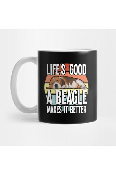 TatFast كوب Beagle Puppy Dog المضحك، هدية، مهر، هدية