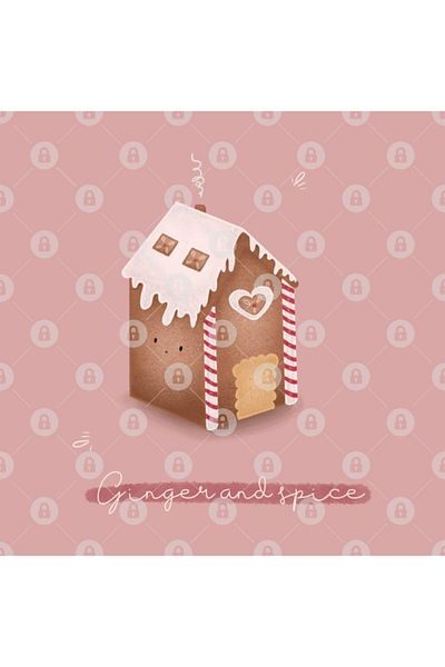 TatFast Gingerbread House 2 Trophy, Gift, Dowry, Presentation