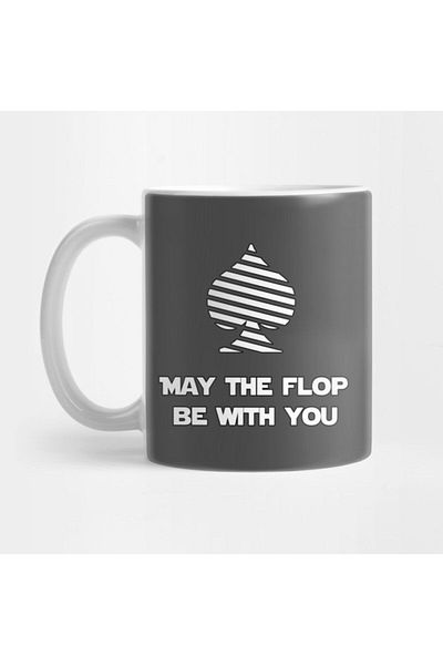 TatFast May the Flop Be with You Poker Trophy, Gift, Dowry, Presentation