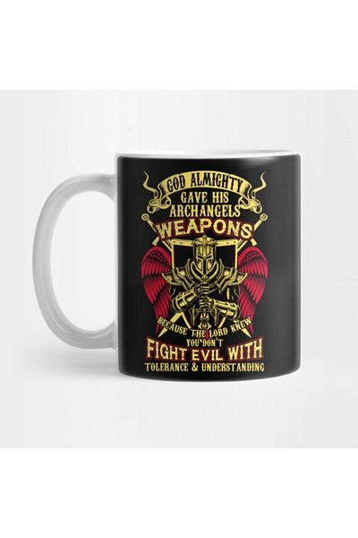 TatFast Crusader Fight Evil - كأس God Almighty Crusader Khight Templar Warrior Of God