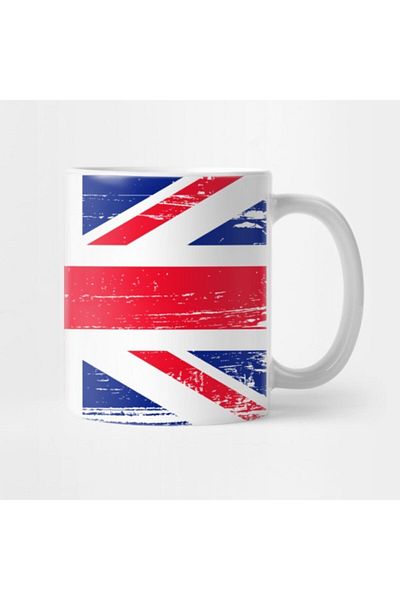 TatFast Union Jack Vintage Cup, Gift, Dowry, Presentation Holder