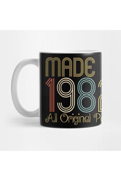 TatFast هدايا عيد ميلاد مصنوعة في عام 1982، جميع الأجزاء الأصلية، كوب عتيق