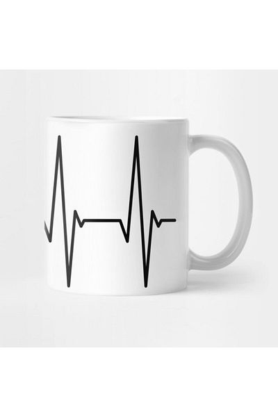 TatFast كرة التنس Heartbeat Player and Fan Giftsi - كوب، هدية، مهر، عرض تقديمي