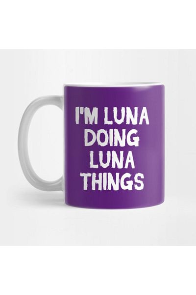 TatFast كوب I'm Luna Doing Luna Things، هدية، مهر، عرض