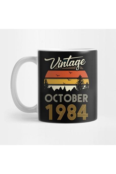 TatFast كوب مسطح عتيق موديل 1984 - هدية وعرض