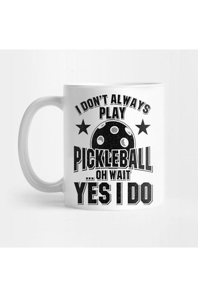 TatFast Pickleball - لا ألعب دائمًا، كوب هدية ومهر