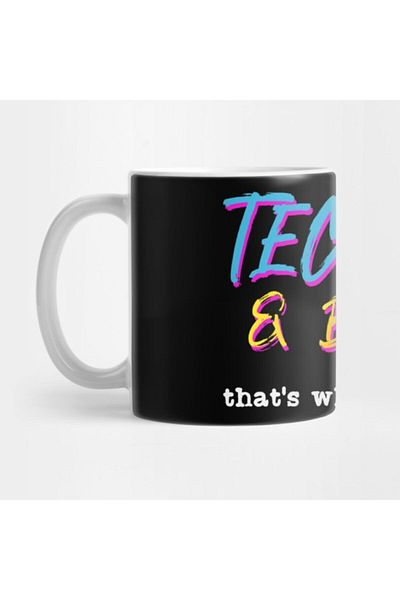 TatFast Techno Beer Quote - كوب هدية وعرض لمهرجان الهذيان