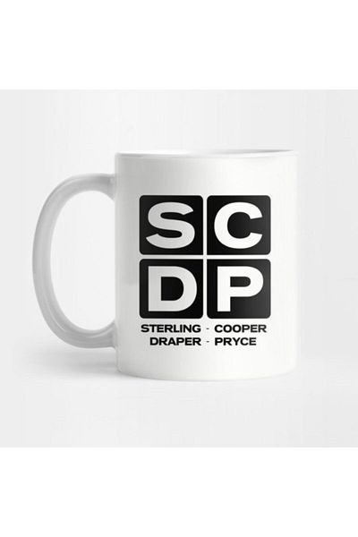 TatFast Mad Men Inspired Sterling Cooper Draper Pryce Mug - Gift, Dowry, Presentation