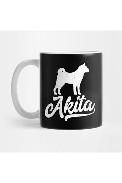 TatFast Vintage Akita T - كأس الهدايا والمهر والعرض