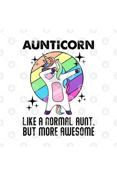 TatFast Aunticorn - عمة عادية، ولكن أكثر كوبًا رائعًا، هدية وعرض
