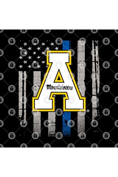 TatFast Appalachian State Mountaineers Thin Blue Line Hoodie Apparel Mug