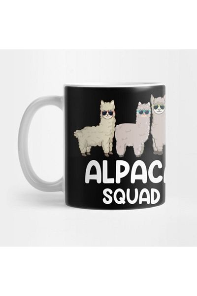 TatFast Funny Alpaca Squad Lovers Mug, Gift, Dowry, Presentation