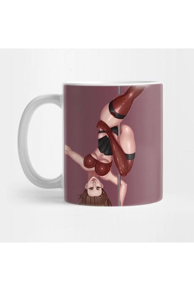TatFast The Pole Dancer - Upside down Mug, Gift, Dowry, Presentation