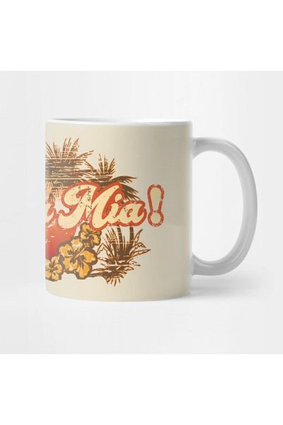 TatFast Mamma Mia! Distressed Mug, Gift, Dowry, Presentation
