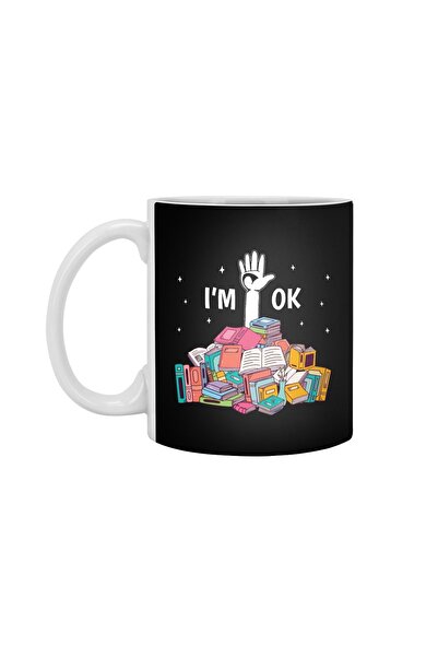 Fizello كوب أبيض مقروء - هدية، مهر، عرض