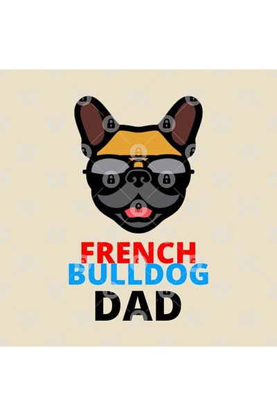 TatFast French Bulldog Dad Mug, Gift, Dowry, Presentation Holder