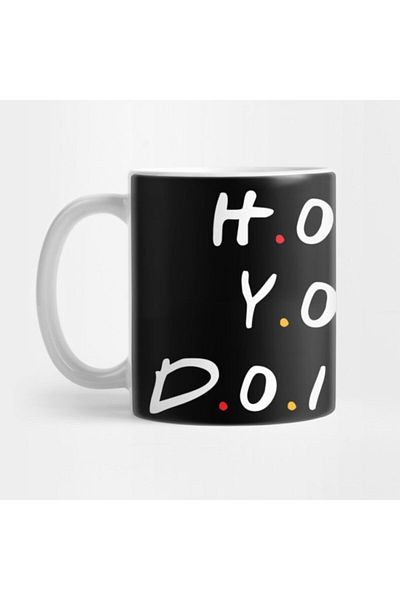 TatFast How You Doin, Friend Tv Show, Funny, friends, friends Tv Show Gift Mug