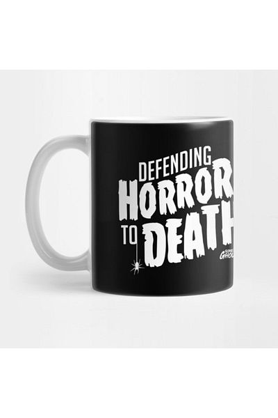 TatFast Defending Horror to Death Mug, Gift, Dowry, Presentation