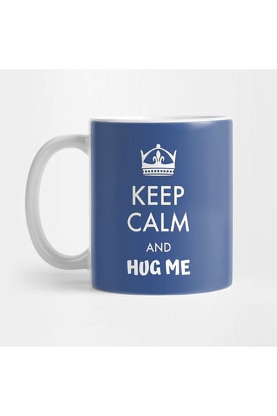 TatFast كوب Keep Calm And Hug Me، هدية، مهر، عرض