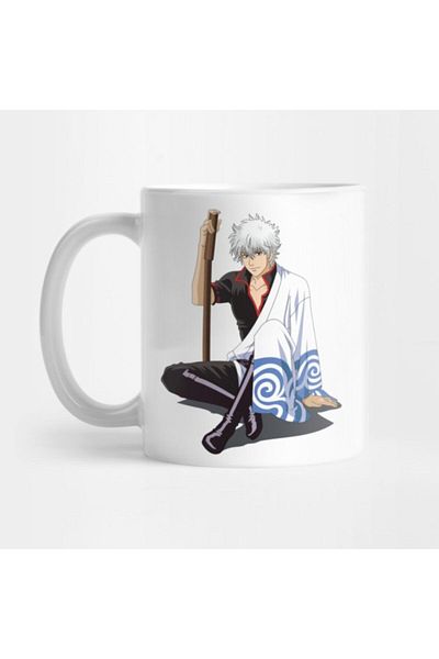 TatFast Gintoki Sakata Anime Art Mug, Gift, Dowry, Presentation Holder