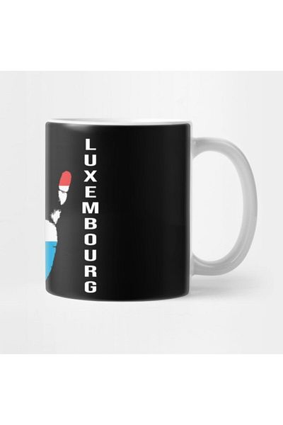 TatFast Luxembourg Flag, My Dna Is Luxemburg, Letérg Flag Mug