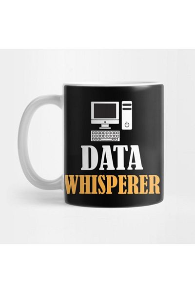 TatFast Data Whisperer Geeky Nerdy Humor Coding Mug - Gift, Dowry and Presentation