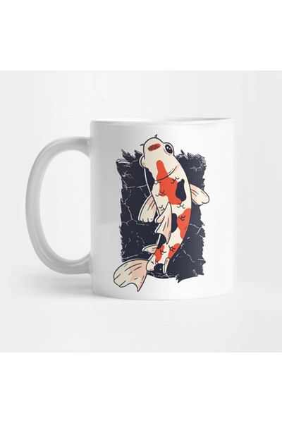 TatFast Japanese Koi Fish Mug, Gift, Dowry, Presentation Holder