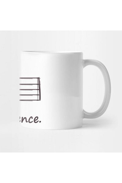 TatFast Enjoy the Silence Mug, Gift, Dowry, Presentation Holder
