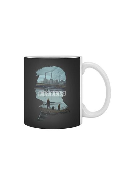 Fizello Andrei Tarkovsky Stalker - White Cup Factory Scene Gift Dowry Presentation
