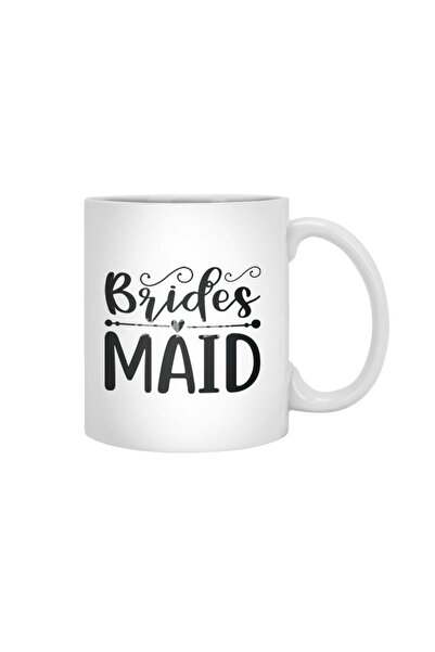 Fizello Bridesmaid White Cup, Gift, Dowry, Presentation Holder