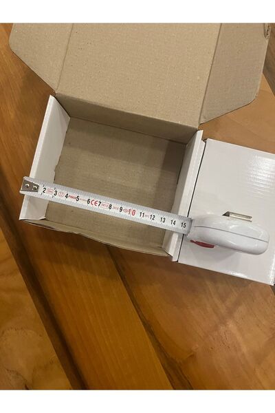 Magicway E-ticaret Takı Aksesuar Kolye Bileklik Kapaklı Kargo Kutusu 100adet Beyaz Parlak Selefonlu 12x13x5cm