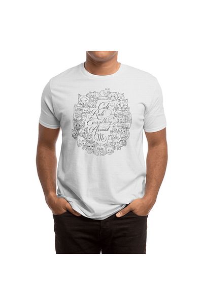Fizello Ανδρικό και γυναικείο μπλουζάκι Unisex Λευκή Κρέμα