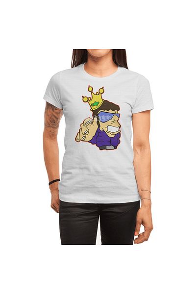 Fizello Tricou alb unisex King Kool