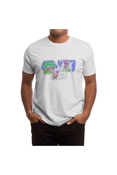 Fizello Λευκό μπλουζάκι Unisex Mousechemist