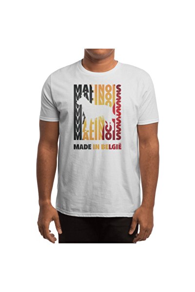 Fizello Μπλουζάκι Document Malinois για άνδρες και γυναίκες - Unisex Λευκό T-shirt